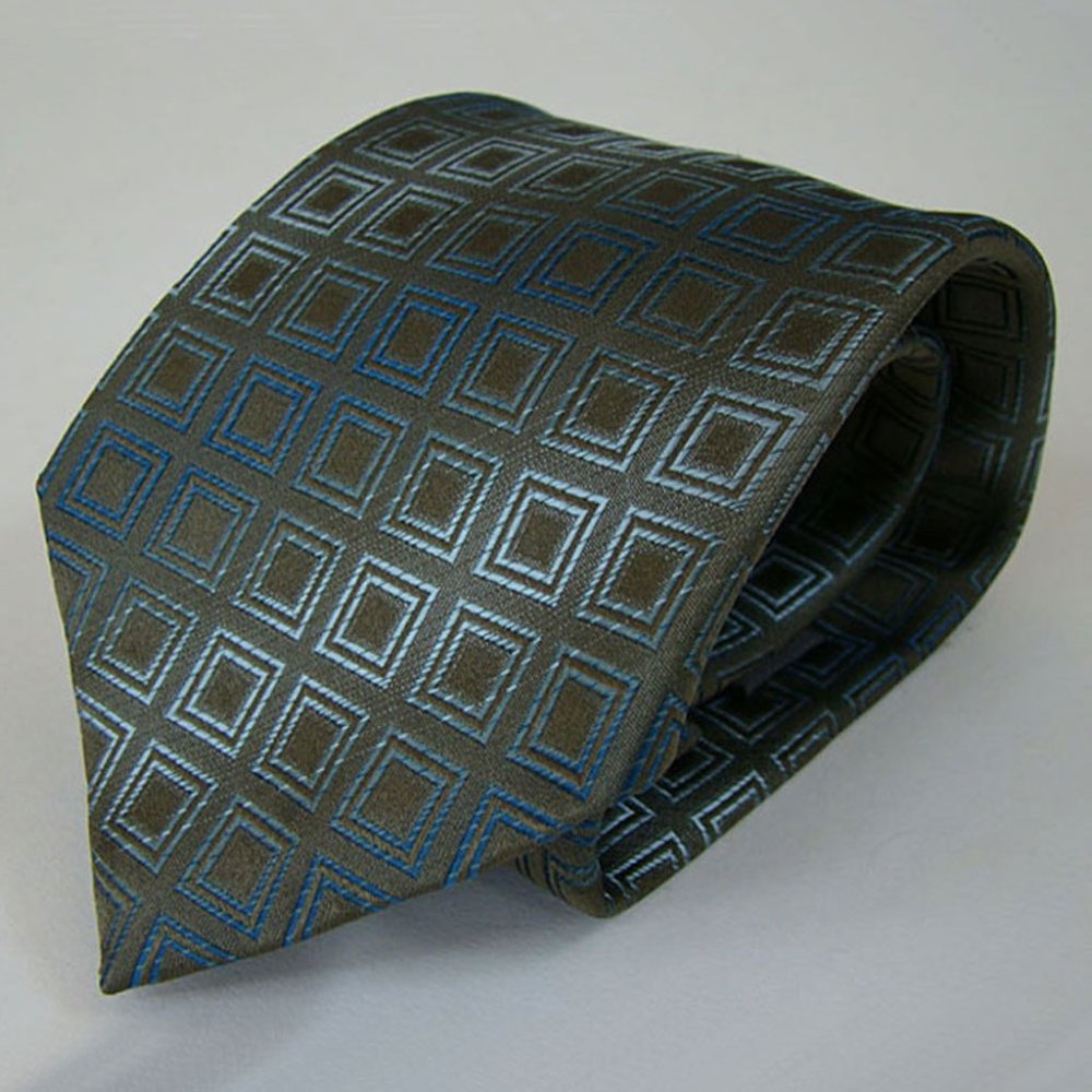 KENNETH COLE REACTION Ottomon Neat Geometric Tie